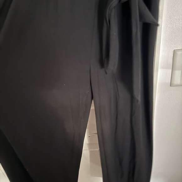 LOFT Classic Black V-Neck Romper - Picture 5 of 5